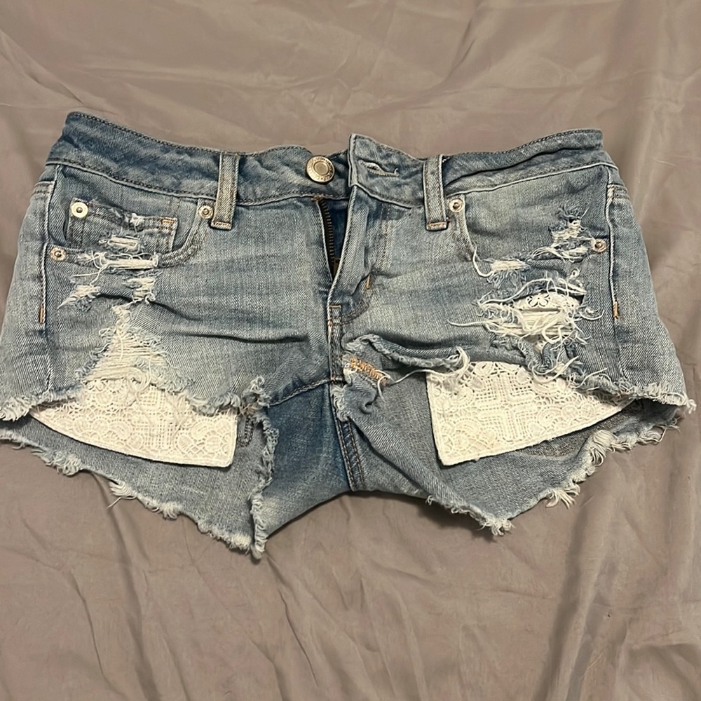 American Eagle denim shorts